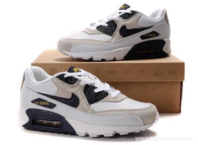 Blanc Classique Nike Air Max 90